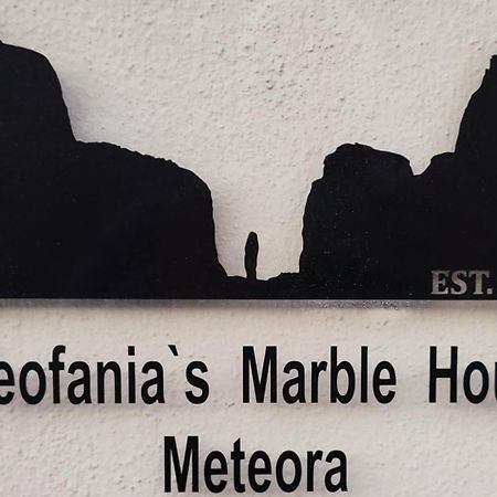 Theofania'S Marble House Meteora Lejlighed Kastrákion Eksteriør billede