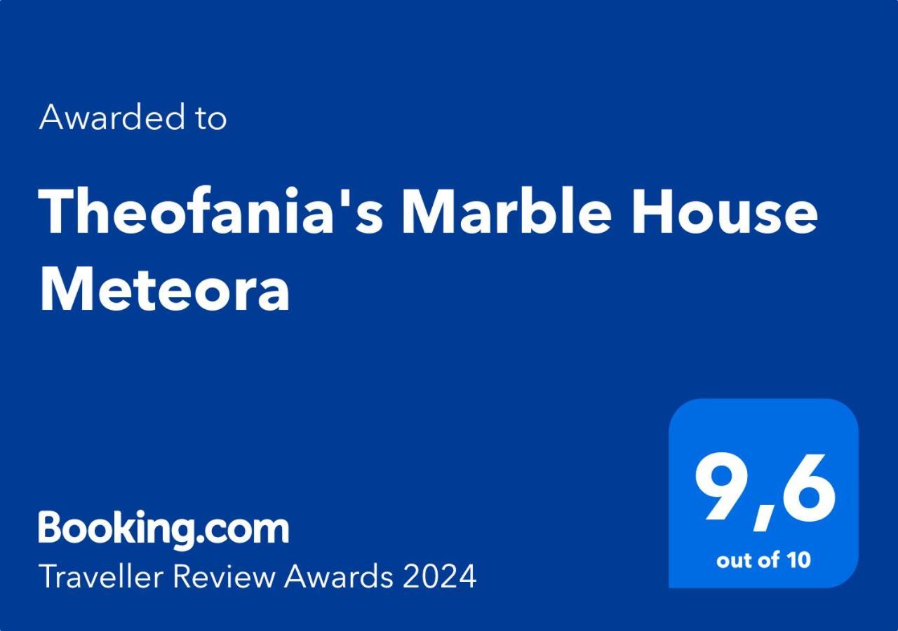 Theofania'S Marble House Meteora Lejlighed Kastrákion Eksteriør billede